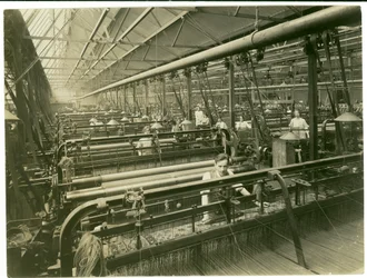 Chenille instelling, tapijtfabriek, 1923